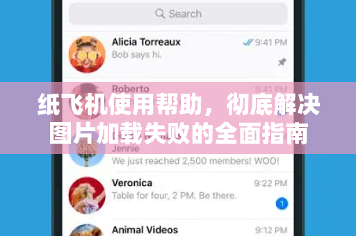 纸飞机使用帮助，彻底解决图片加载失败的全面指南