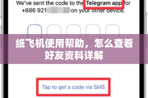 纸飞机使用帮助，怎么查看好友资料详解