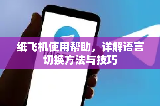 纸飞机使用帮助，详解语言切换方法与技巧