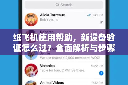 纸飞机使用帮助，新设备验证怎么过？全面解析与步骤指南