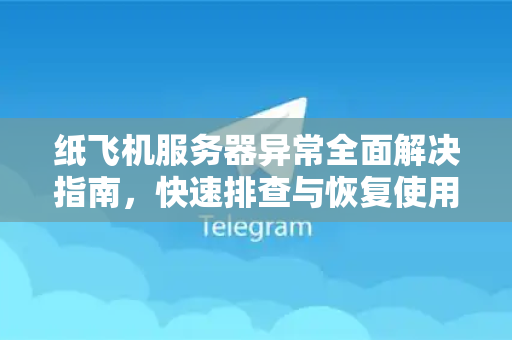 纸飞机服务器异常全面解决指南，快速排查与恢复使用