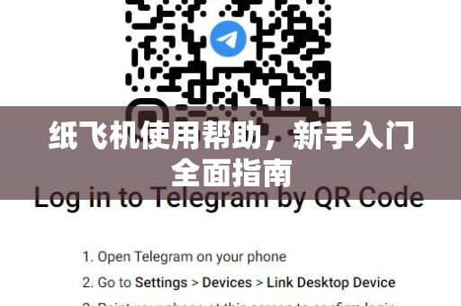 纸飞机使用帮助，新手入门全面指南